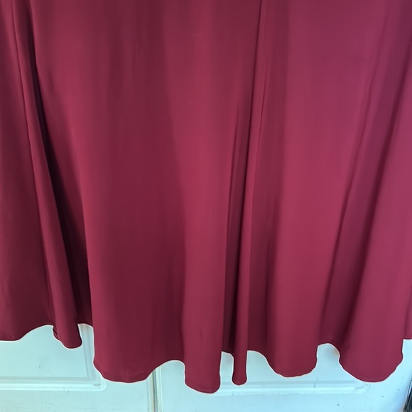 ELLIE WILDE BY MON CHERI💫Burgundy Twilight Prom & Pageants 2 Piece Set EW118050 - Picture 11 of 16